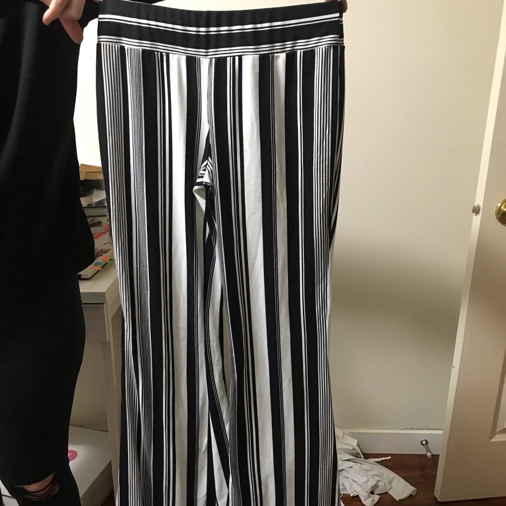 Pinstripe Soft Stretchy Pants